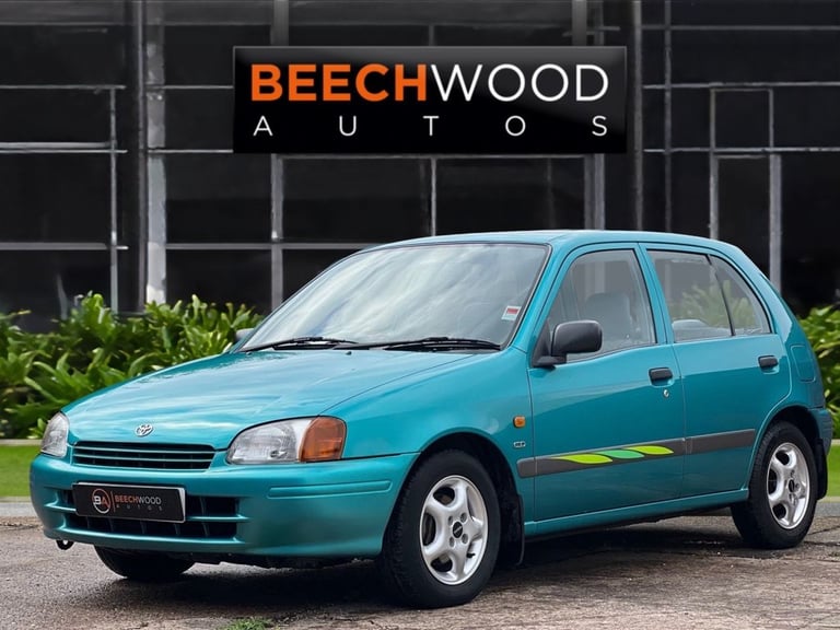 1996 Toyota Starlet 1.3 CD Hatchback 5dr Petrol Automatic (188 g/km, 74 bhp) Hatchback Petrol Aut...
