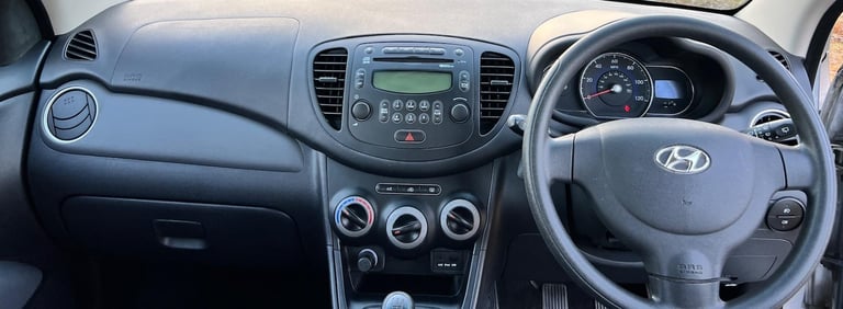 2012 Hyundai i10 1.2 Active Euro 5 5dr HATCHBACK Petrol Manual