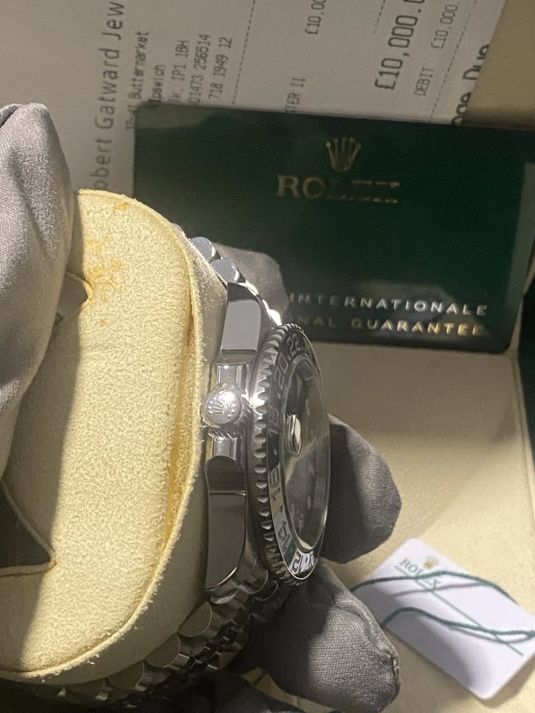 2024 Rolex GMTMaster II Sprite Authenticity Guarantee £8590