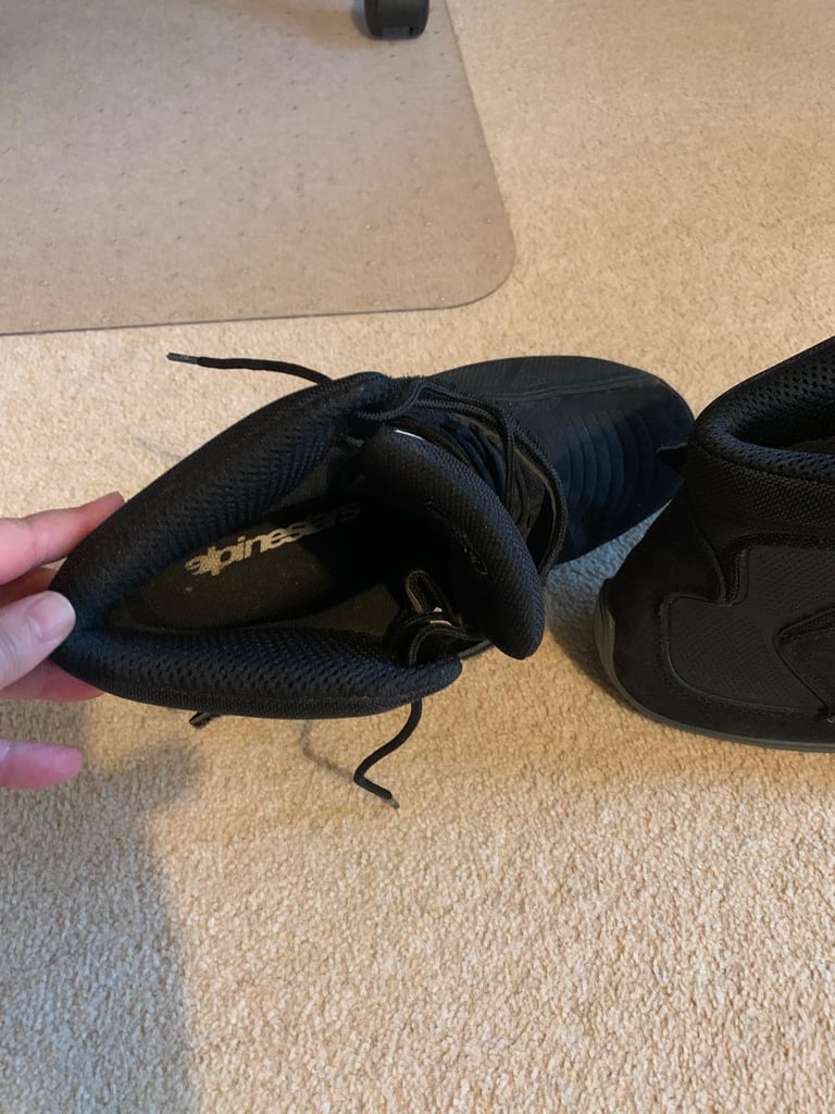 Alpinestar motorbike boots size 10