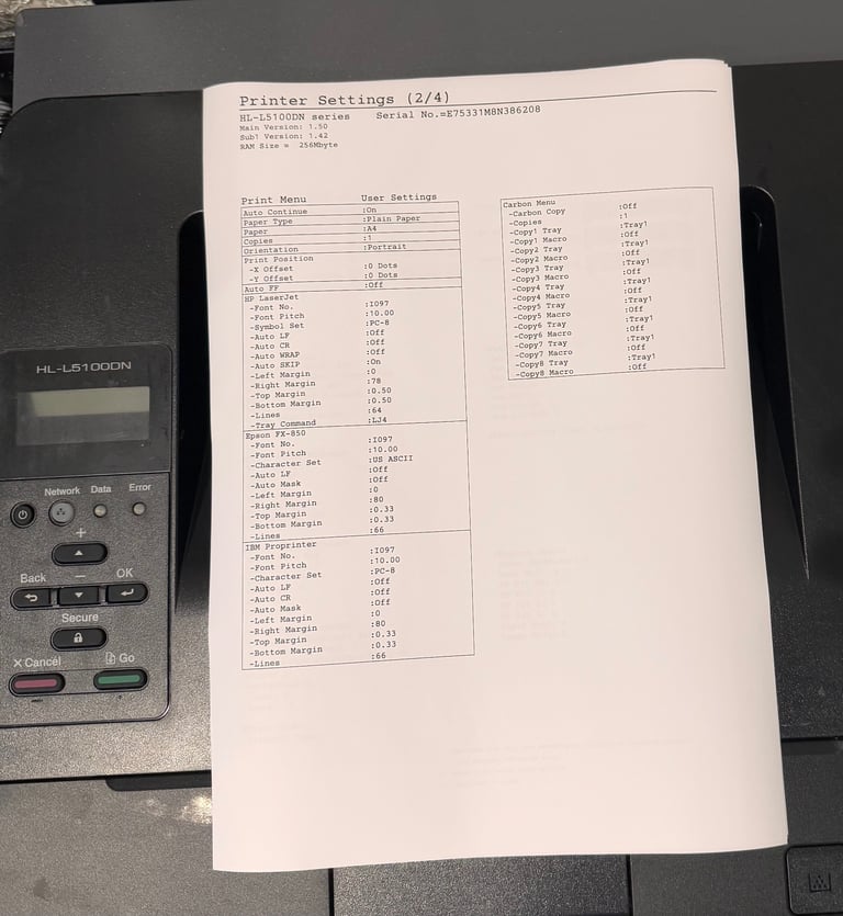Brother HL-L5100DN Mono Laser Printer