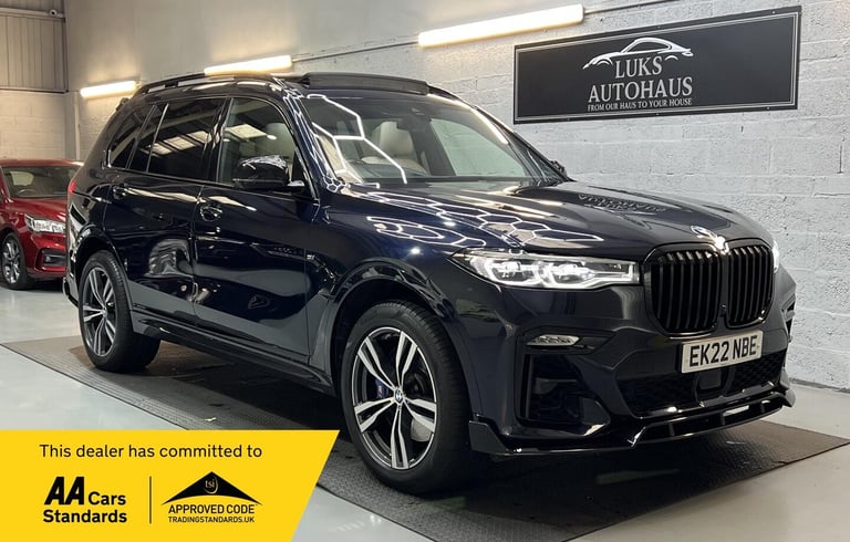 2022 BMW X7 3.0 40d MHT M Sport Auto xDrive Euro 6 (s/s) 5dr ESTATE Diesel/Electric Hybrid Automatic