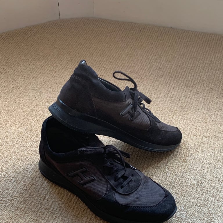 Hogan dark brown suede sneakers | in West Hampstead, London | Gumtree