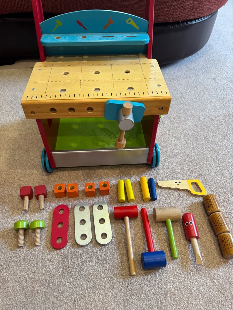 Wooden Activity Workbench