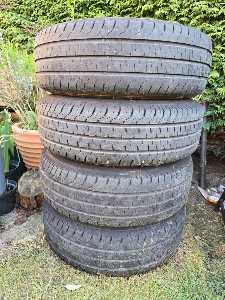 Set Of 4 Genuine 16" VW Transporter Tyres suitable For T6/T5 *collection only*