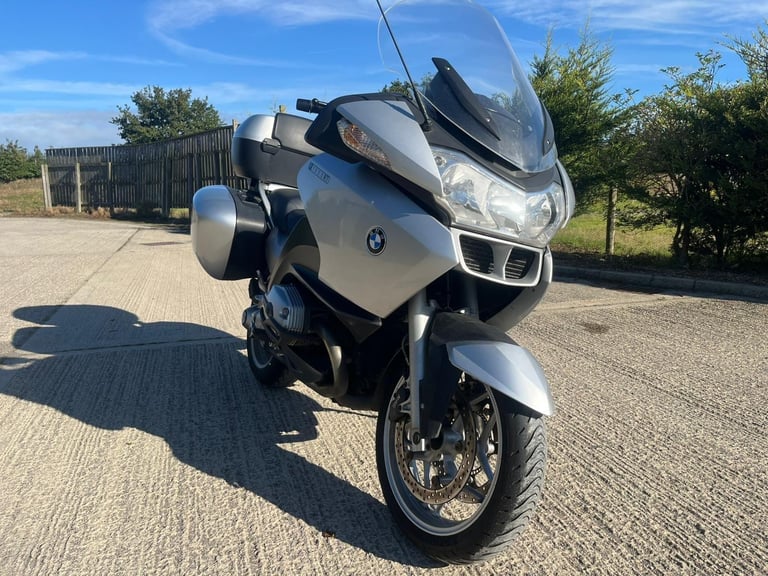2007 07 BMW R1200RT R1200 RT SILVER TOURER R 1200 CLEAN TOURER CRUISE RADIO
