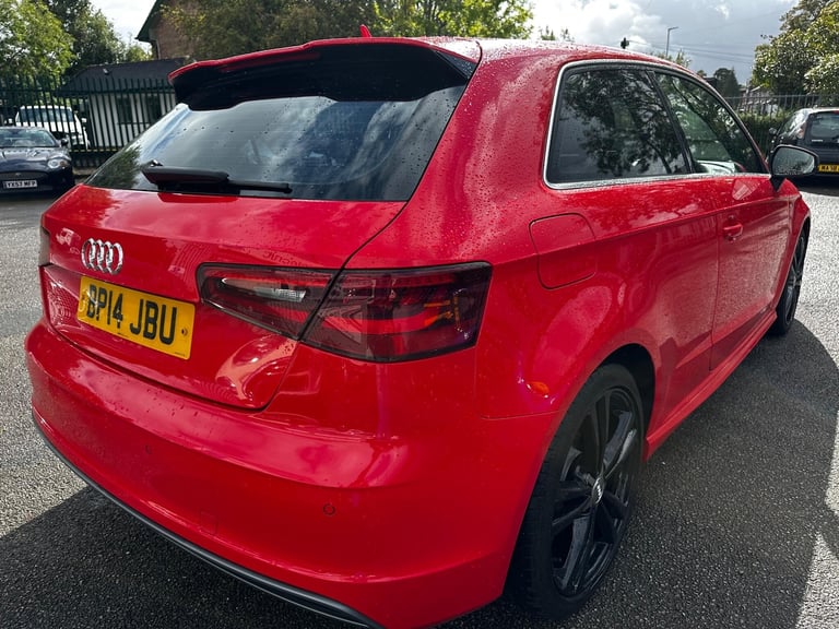 2014 Audi A3 1.4 TFSI S line Euro 6 (s/s) 3dr HATCHBACK Petrol Manual