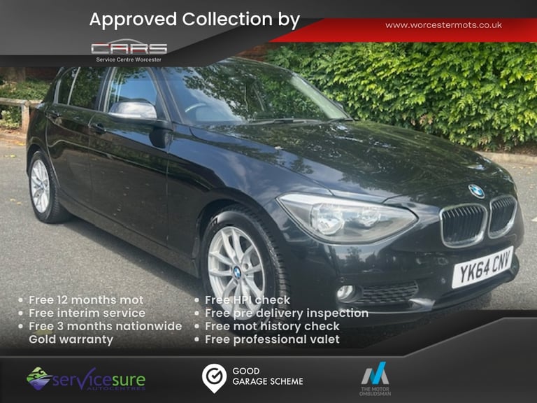 image for 2014 BMW 1 Series 116d EfficientDynamics 5dr HATCHBACK Diesel Manual
