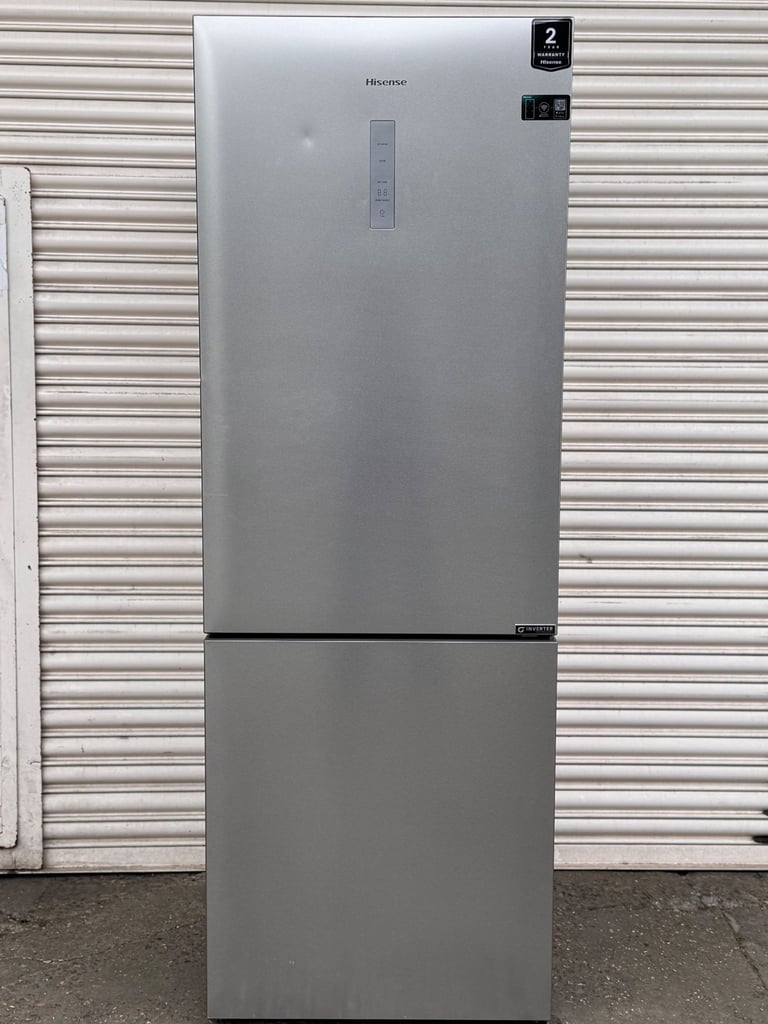Hisense frost free fridge freezer graded never used 3 months warranty 