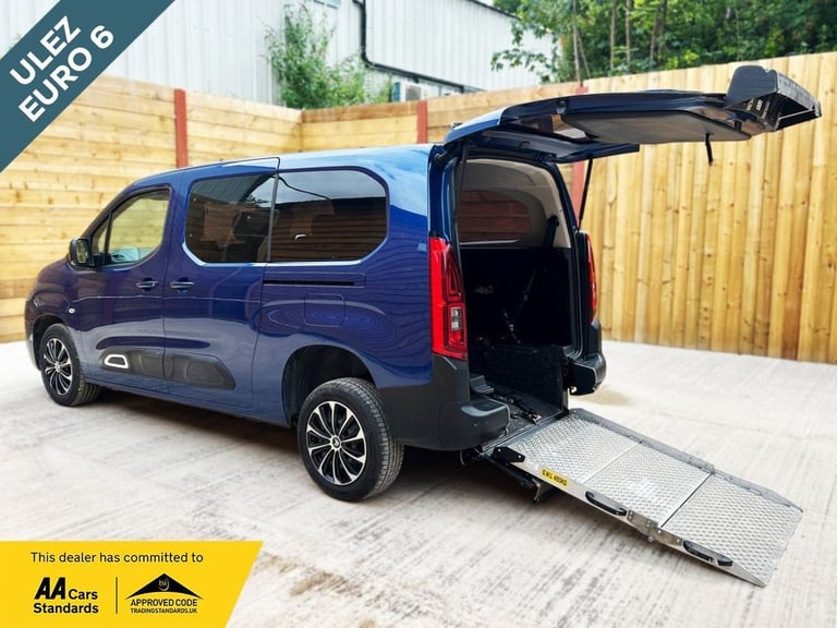 2022 Citroen Berlingo L2 LWB 5 Seat Auto Wheelchair Accessible Disabled Access Vehicle WAV MPV Pe...