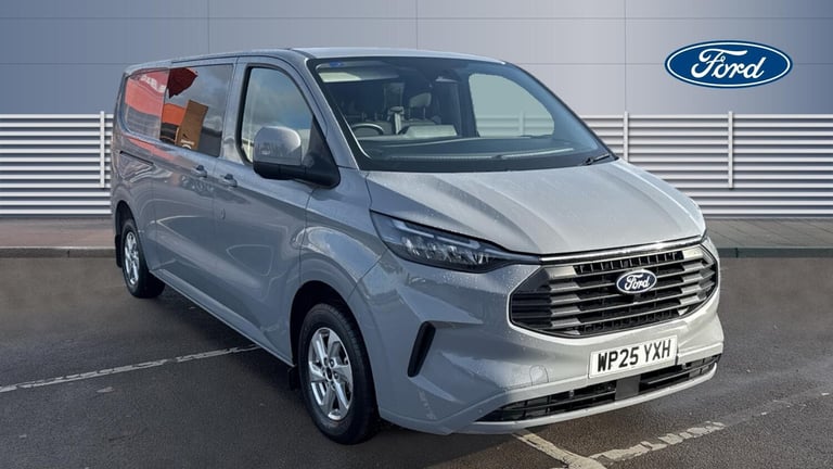 2025 Ford Transit Custom 2.0 EcoBlue 136ps H1 Double Cab Van Limited Auto PANEL VAN DIESEL Automatic
