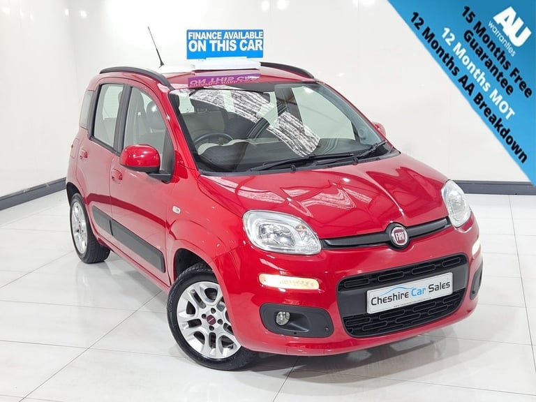 image for 2015 65 FIAT PANDA 1.2 LOUNGE HATCHBACK 5DR PETROL MANUAL EURO 6 (69 BHP)