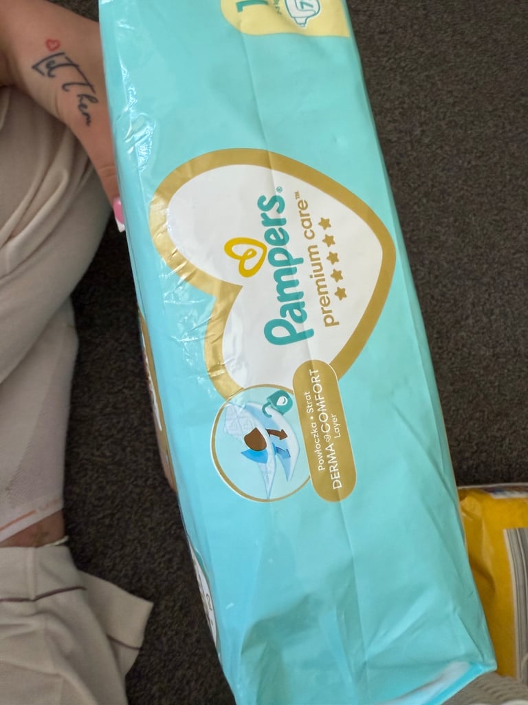Baby wash bundle and nappies