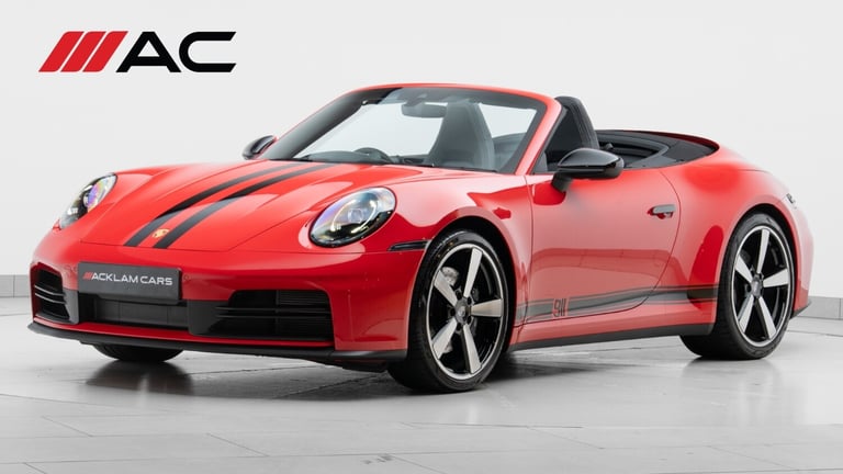 2025 Porsche 911 (25 Reg) 3.0 Carrera Convertible (992.2) Convertible Petrol Manual