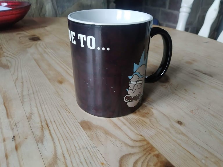 Rick and Morty heat change mug