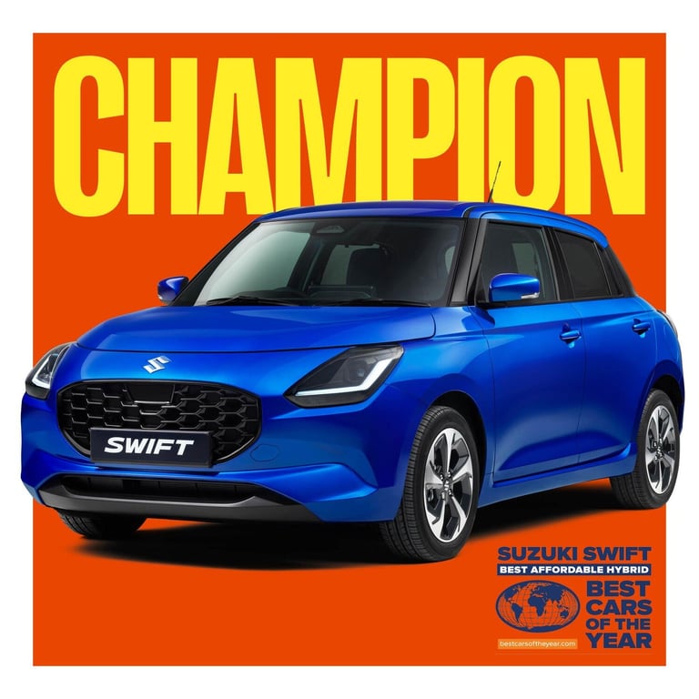  Suzuki Swift 1.2 MHEV Motion Hatchback 5dr Petrol Hybrid Manual Euro 6 (s/s) (82 ps) Petrol/Elec...