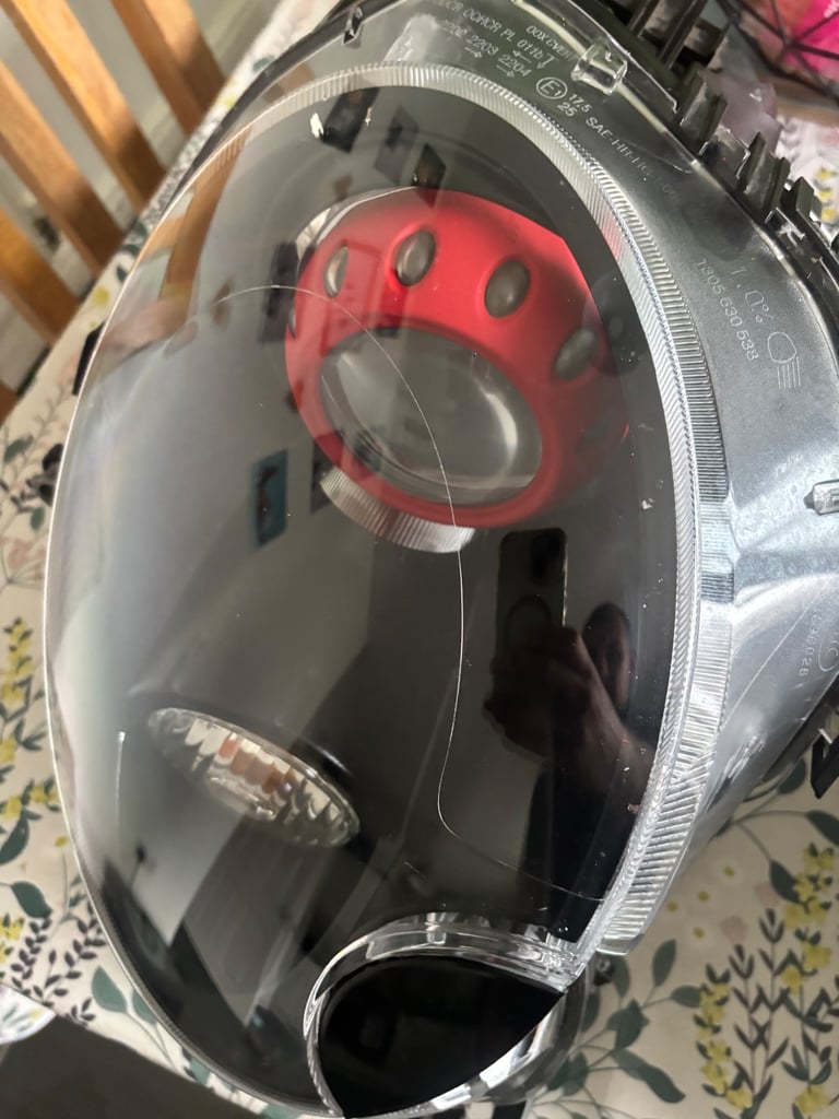 Mini Cooper custom front headlights 