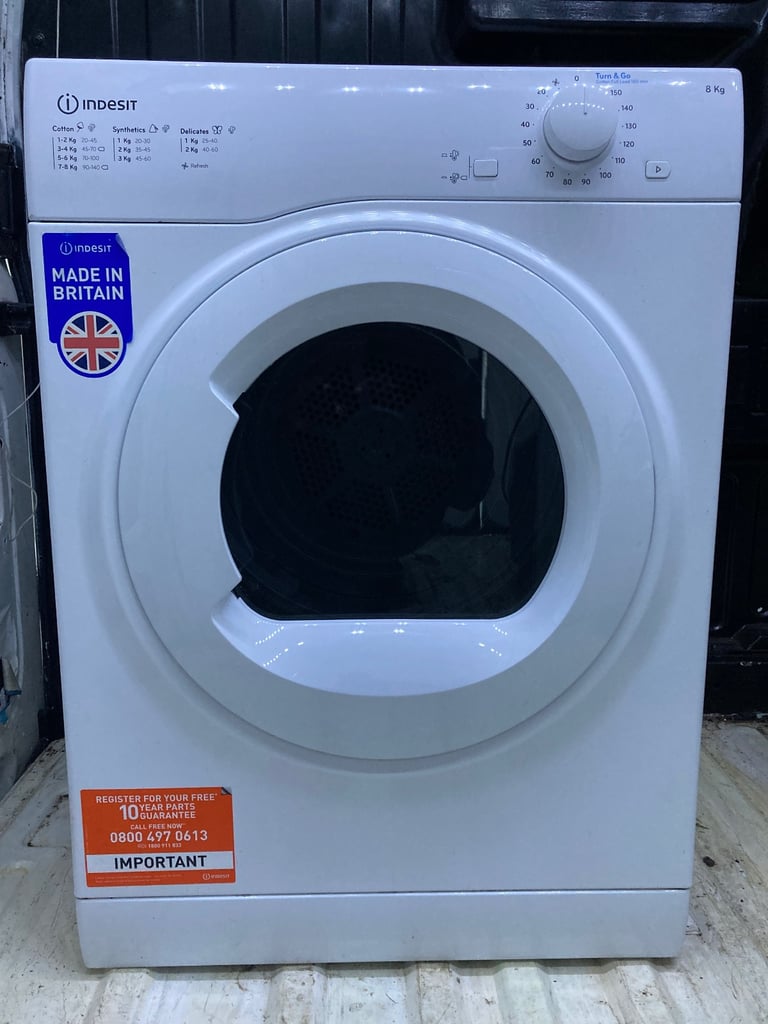 image for INDESIT TUMBLE DRYER 8.k