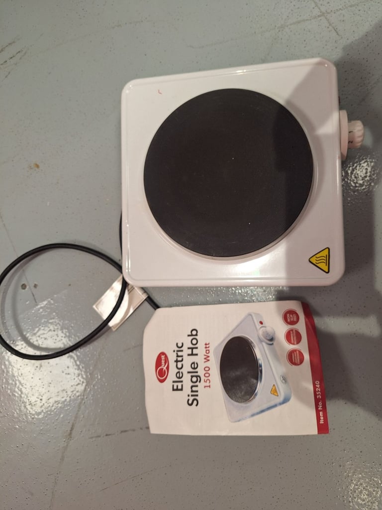 image for  Quest electric single hob-brand new