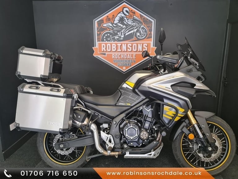 2024 74 Plate Voge DS 525X  7596 miles  3 Box Luggage