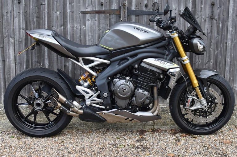 Triumph Speed Triple 1200 RS (2 owners, Pro Race tips) 2021 21 Reg *VIDEO*