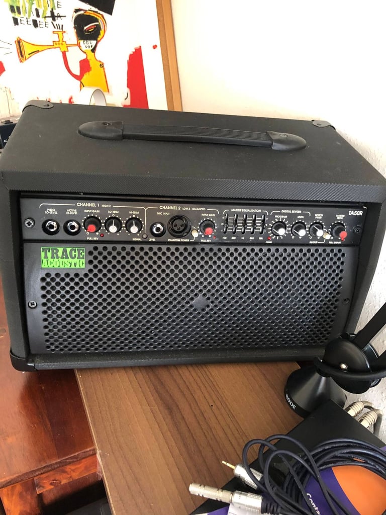 image for Trace Acoustic TA50R - 50Watt amp (with XLR DI, effects loop)