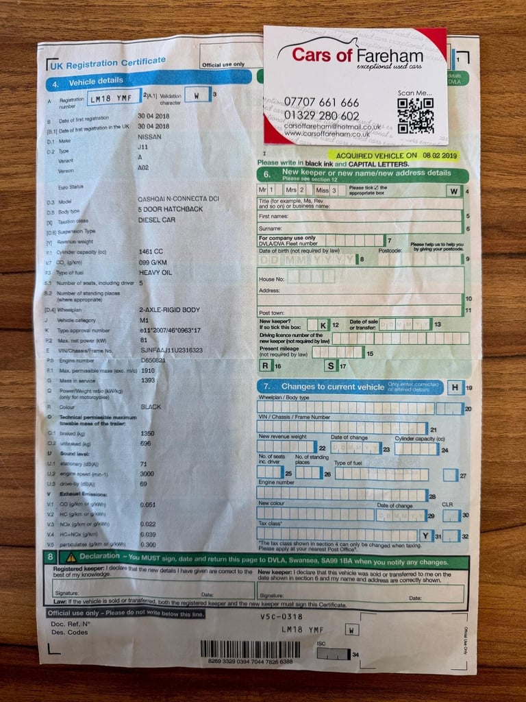 Nissan Qashqai 1.5 dCi N-Connecta Euro 6 5dr DIESEL MANUAL 2018/18