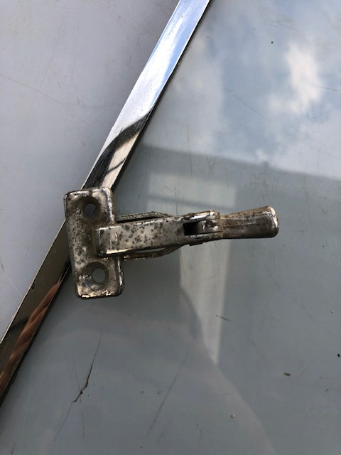 Rh rear window for Fiat 2300 S Coupè