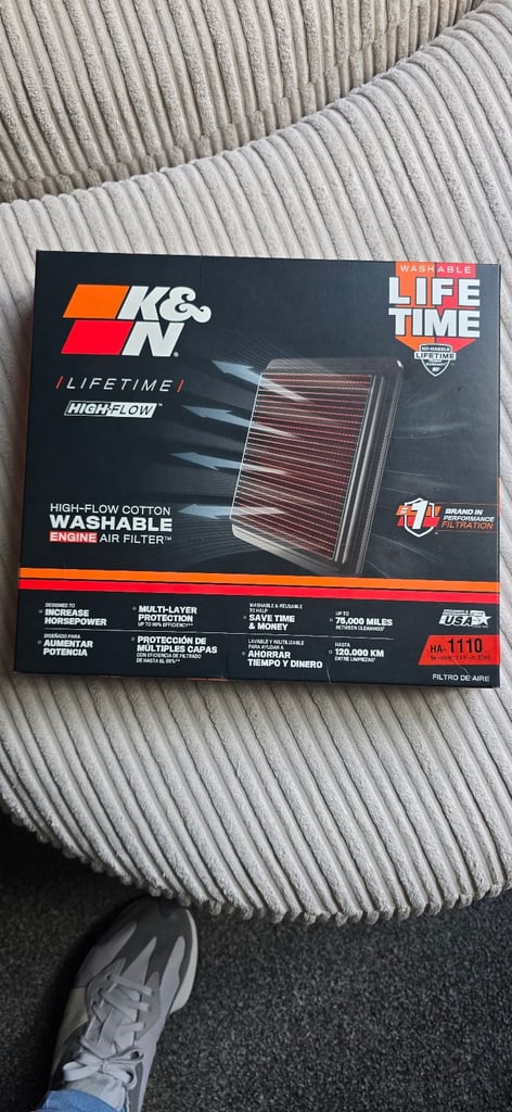 Honda VFR 1200 2010/2014 K&N Airfilter 
