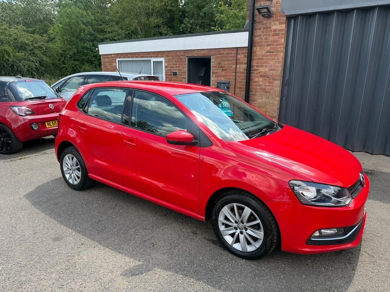 image for VOLKSWAGEN POLO 1.0 BlueMotion Tech SE Red Manual Petrol 2015