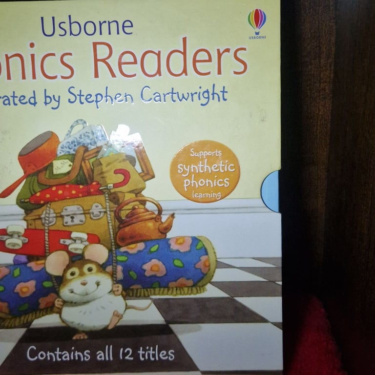 Usborne Phonics Readers – Complete 12 Book Collection (Stephen Cartwright, 2006, 
