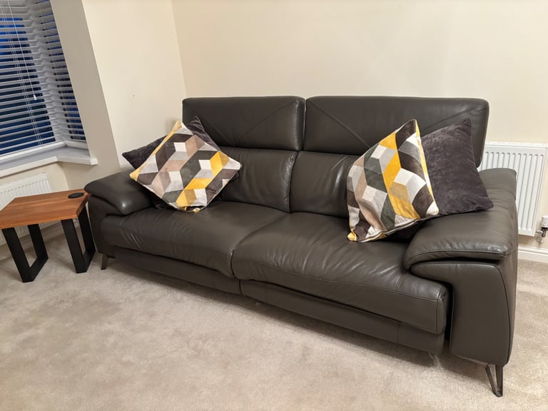 image for Sofa Leather Reclining 