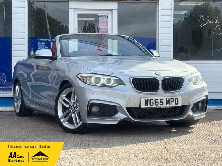 image for 2015 BMW 2 Series 2.0 220d M Sport Convertible 2dr Diesel Manual Euro 6 (s/s) (190 ps) Convertibl...