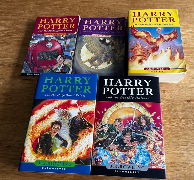 image for Harry Potter First Edition bundle 3 paperback 2 hardback by Bloomsbury