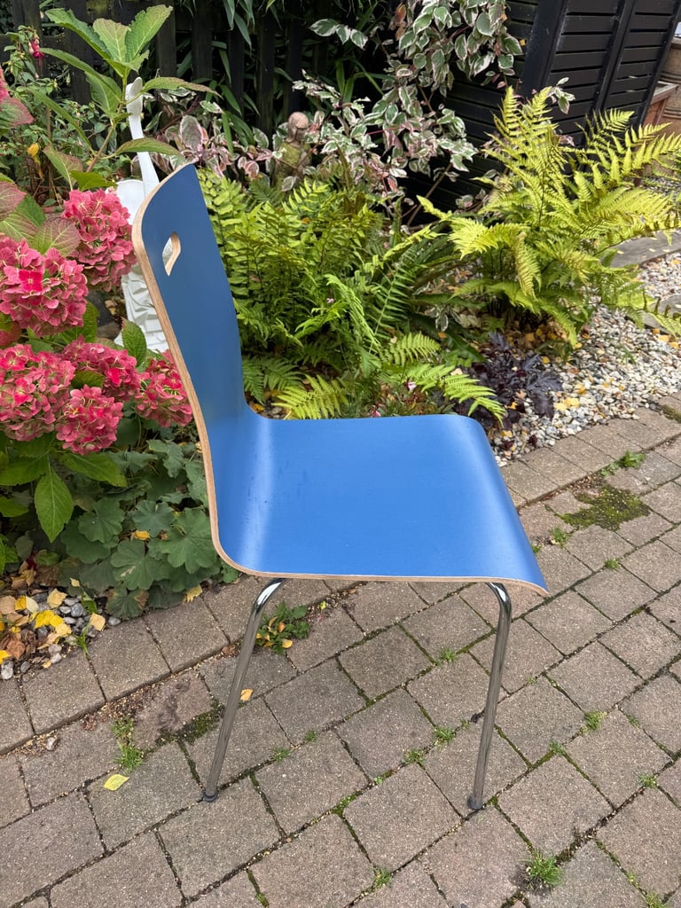 Two designer ply chairs, great for office, study, studio .... £10 each or  both for £15