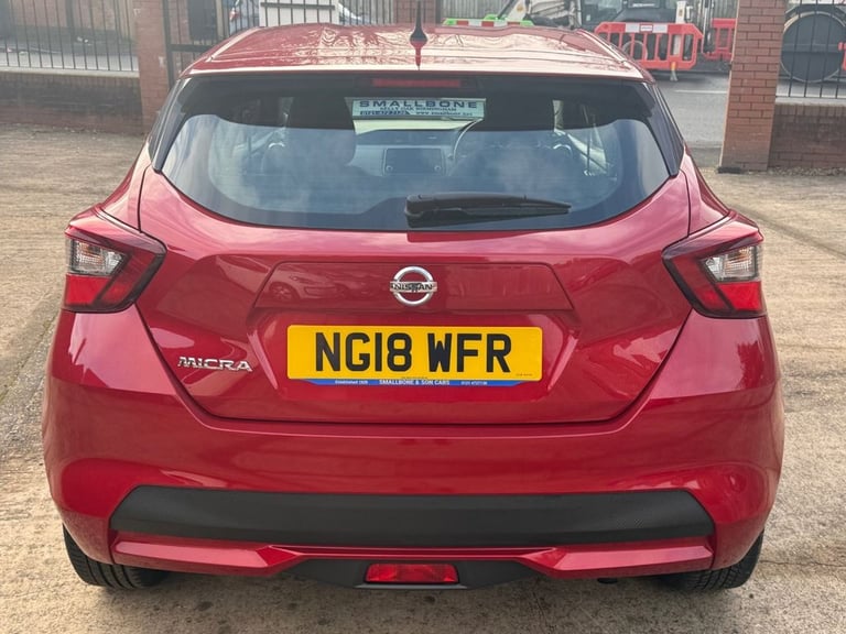 2018 Nissan Micra 1.0 IG 71 Acenta Limited Edition 5dr HATCHBACK PETROL Manual