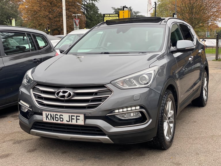 2016 Hyundai Santa Fe 2.2 CRDi Blue Drive Premium SE Auto 4WD Euro 6 (s/s) 5dr (7 Seat) ESTATE Di...