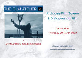 Movie shorts/film nights @ The Film Atelier! Thursday 6pm (monthly)