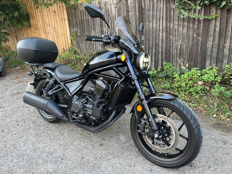 Honda CMX1100 REBEL DCT, 2022(22), ONLY 5,165 MILES, FSH, IMMACUALTE BIKE, £6895