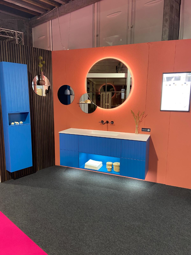 Dansani YOU! Urban 160cm set inc LED Mirror & Storage Bespoke Blue rrp £11163