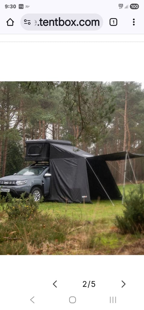 Tentbox 2.0 ClASSIC HARD TOP AND LIVING POD