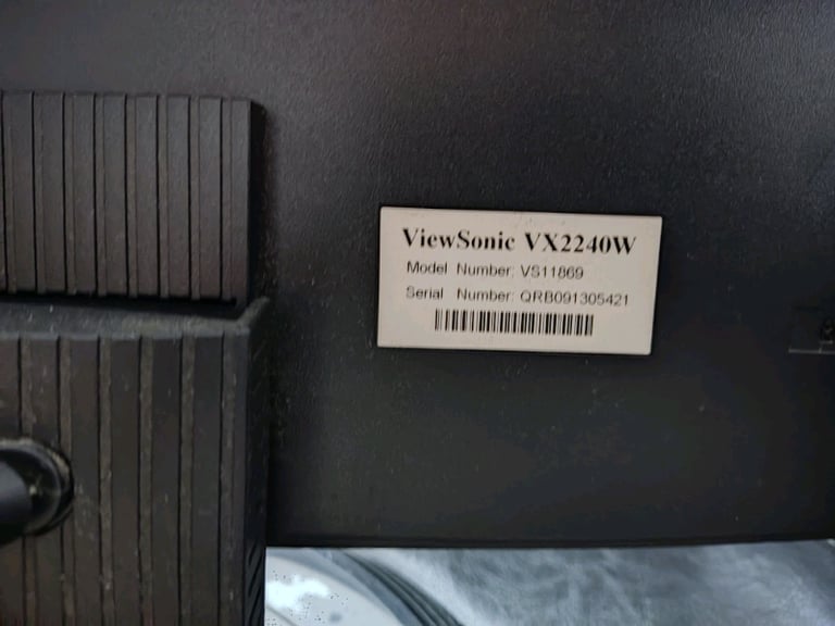 22 Inch View Sonic Monitor