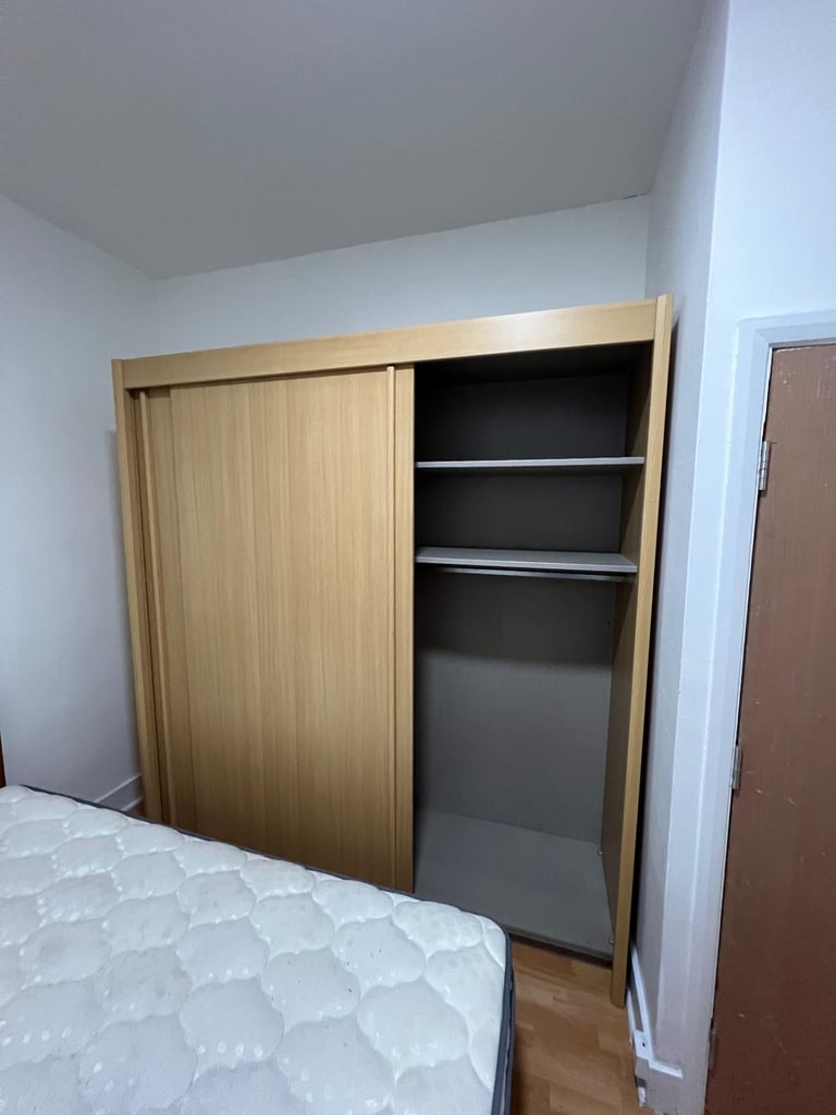 Doubled bedroom in shared flat