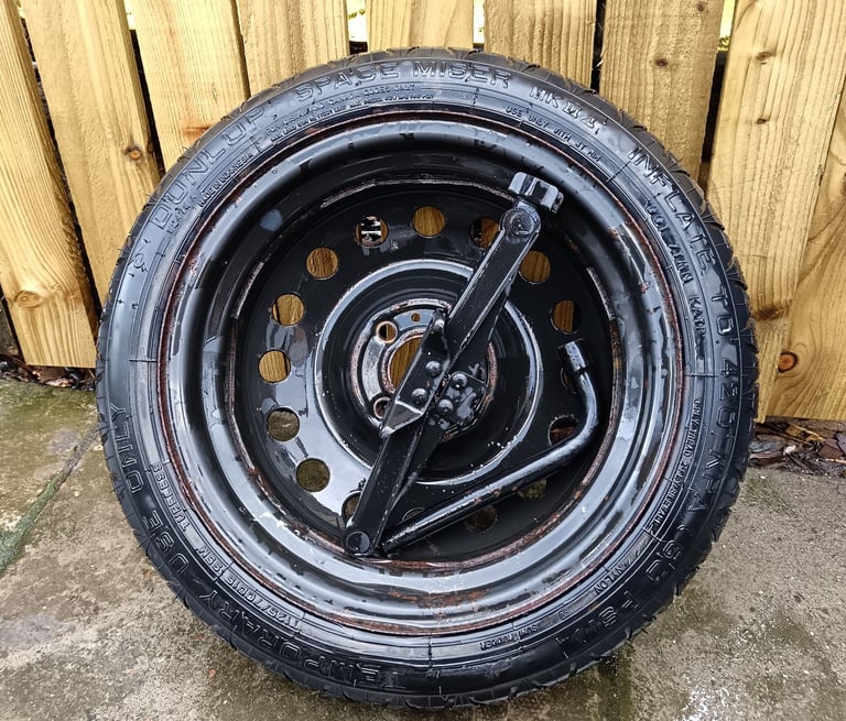 Nissan Note Mk1 E11 2004-2013 Space Saver Spare Wheel with Tools 125 70 15 