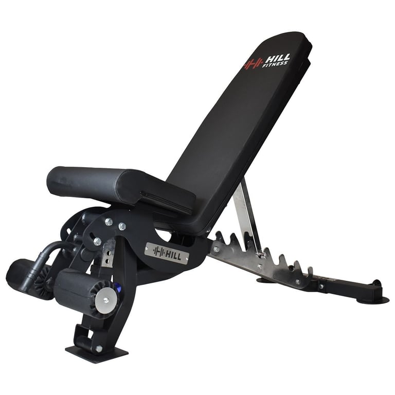 image for Athlete Commercial Adjustable FID Dumbbell Bench - Weights Gym