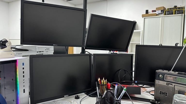2x Dell Monitors Ultrasharp 19"