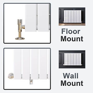 New Double White Traditional Horizontal Radiator 300 x 1505mm RRP £335 Our Price £170
