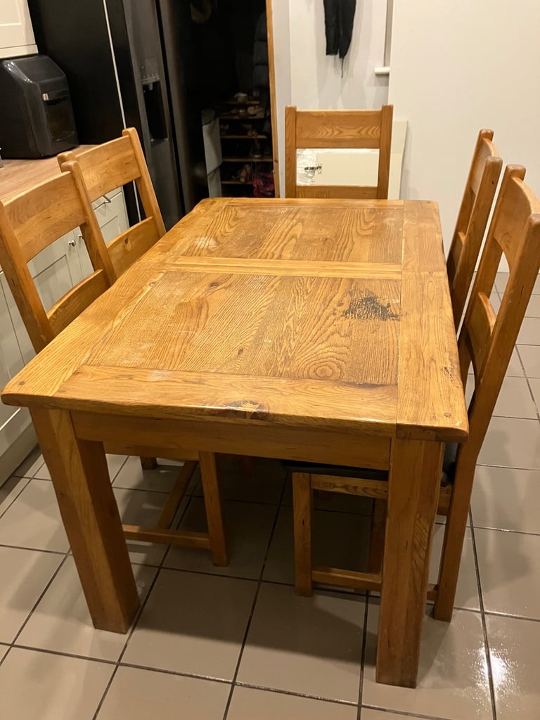image for FREE dining table & 6 chairs 