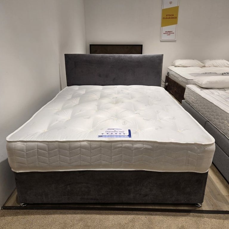 ]] Premium quality - Super King Size Divan Bed with Mattress – Quick UK Delivery ]]