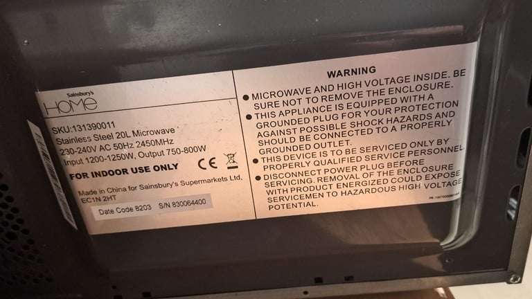 image for Small microwave 